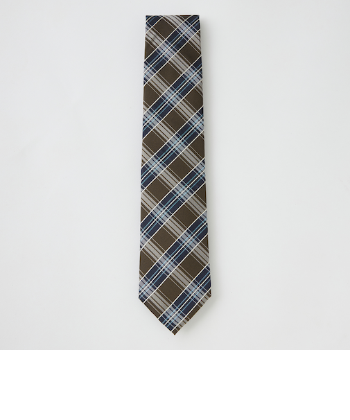 【一部店舗限定】グラデーションチェックタイ