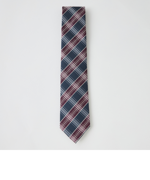 【一部店舗限定】グラデーションチェックタイ