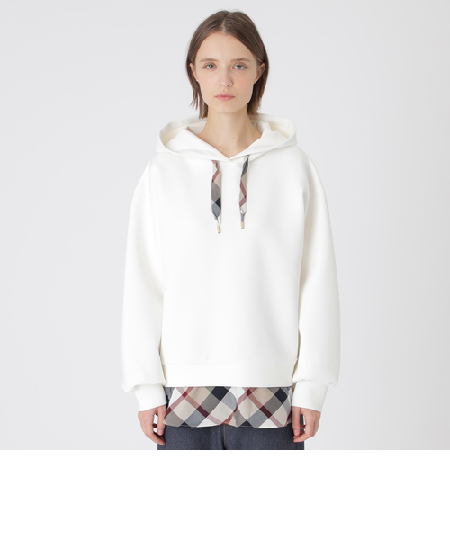 一部店舗限定】レイヤードパーカー｜ブルーレーベルブラックレーベル