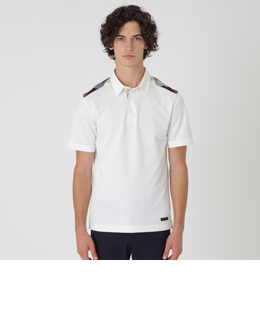 【一部店舗限定】ショルダーチェックポロシャツ