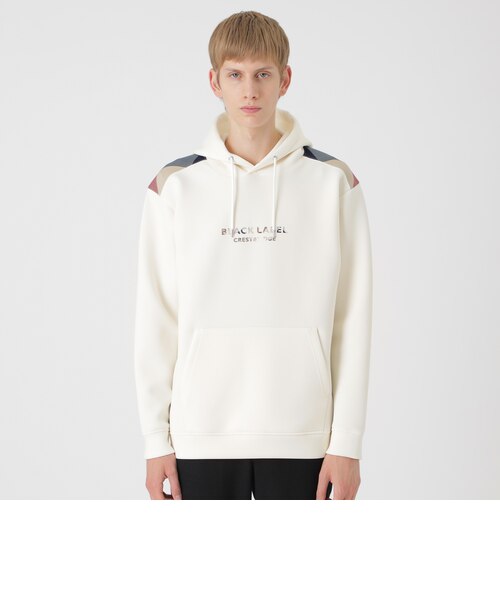 ブラックレーベル クレストブリッジ ショルダーチェックロゴフーディー 一部店舗限定】ショルダーチェックロゴフーディー｜ブルーレーベル