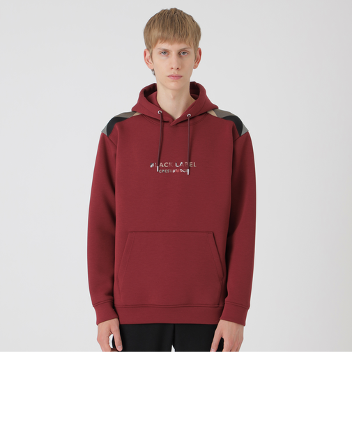 【一部店舗限定】ショルダーチェックロゴフーディー