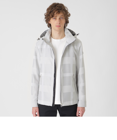 シャドーチェックカルゼパーカー