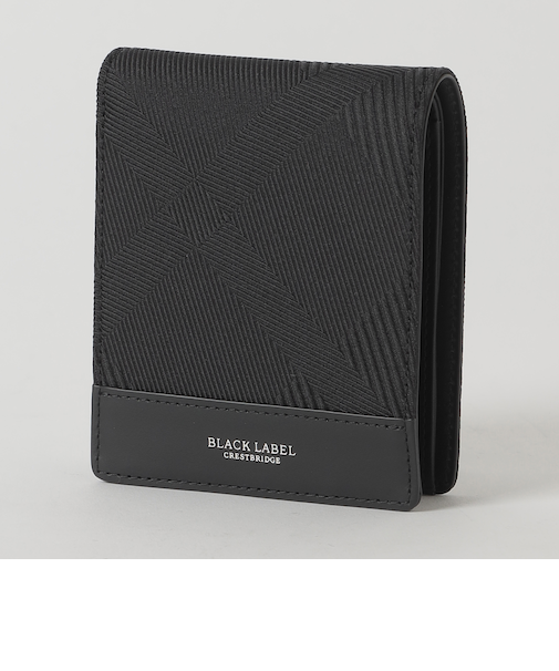 カルゼシャドークレストブリッジチェック2つ折りウォレット