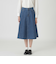 【BLUE LABEL DENIM】フレアスカート