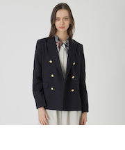 ナチュラルブレンドストレッチブレザージャケット