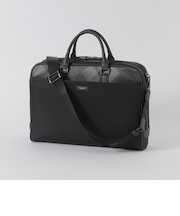 ナイロンコンビカルゼシャドークレストブリッジチェックビジネスブリーフ