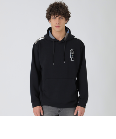 ヨークチェックガーズマンワッペンフーディー