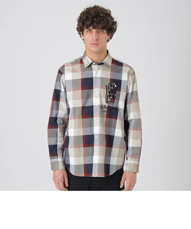 ガーズマンクレストブリッジチェックシャツ