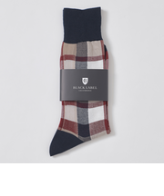 クレストブリッジチェックソックス