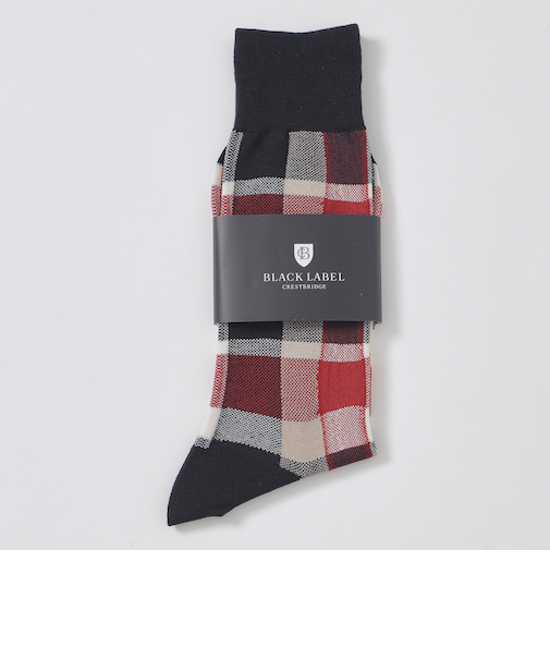 クレストブリッジチェックソックス