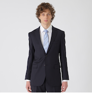 トーナルブルーストライプネイビースーツ