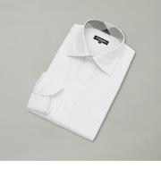 シャドーストライプセミワイドカラーシャツ