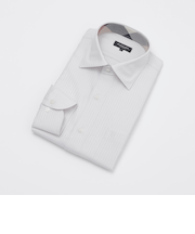 シャドーストライプセミワイドカラーシャツ