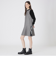 ツイードドッキングドレス