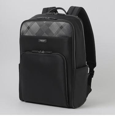 ナイロンコンビカルゼシャドークレストブリッジチェックビジネスバックパック