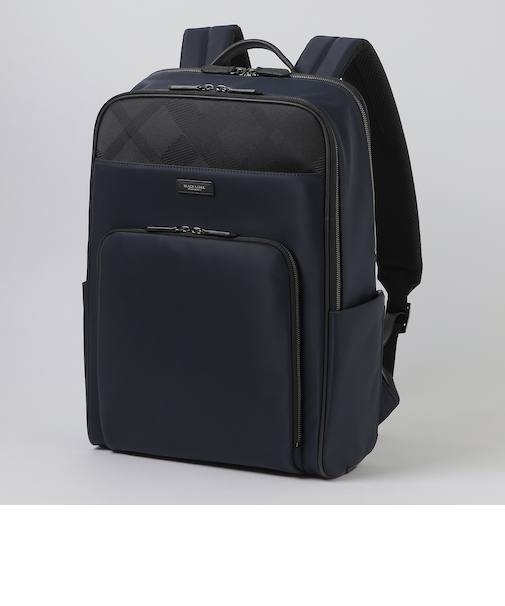 ナイロンコンビカルゼシャドークレストブリッジチェックビジネスバックパック