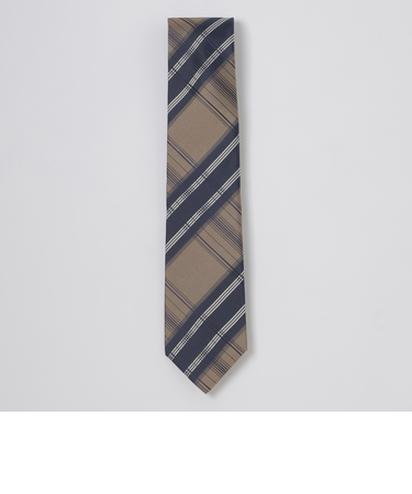 インポートカラーペーンチェックタイ