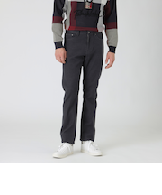 ダブルフェイスクレストブリッジチェックデニム