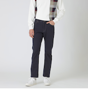 ダブルフェイスクレストブリッジチェックデニム