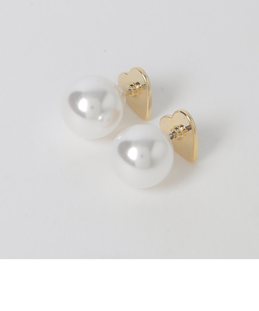 クレストブリッジチェックハートピアス