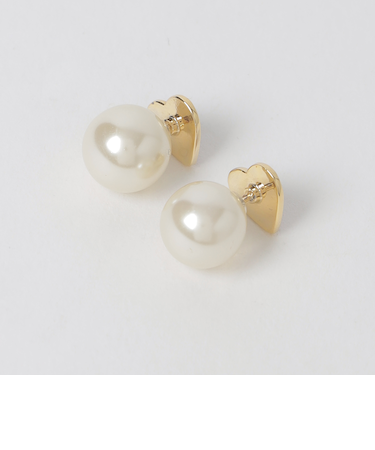 クレストブリッジチェックハートピアス