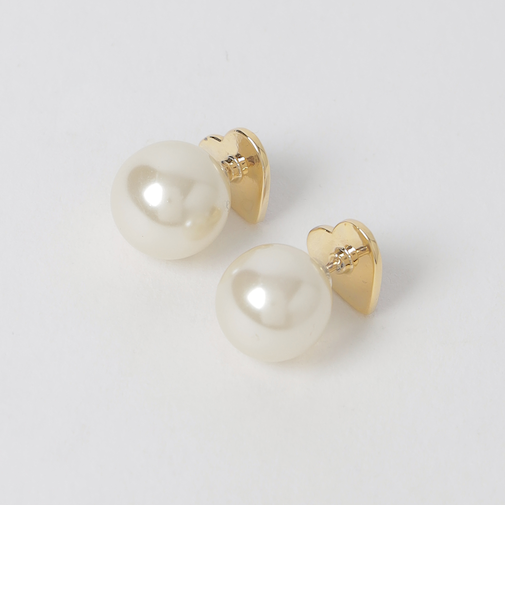 クレストブリッジチェックハートピアス