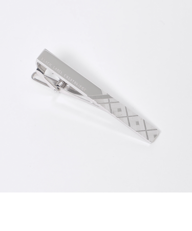 クレストブリッジチェックハーフダイヤカットタイバー