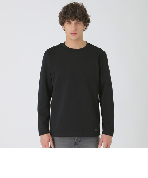 パーシャルチェックニットソー