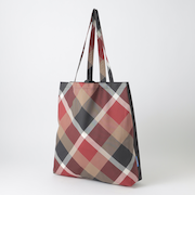 パーシャルクレストブリッジチェックエコバッグ