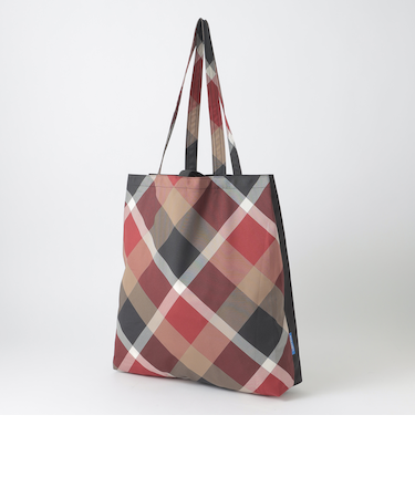 パーシャルクレストブリッジチェックエコバッグ