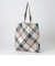 パーシャルクレストブリッジチェックエコバッグ