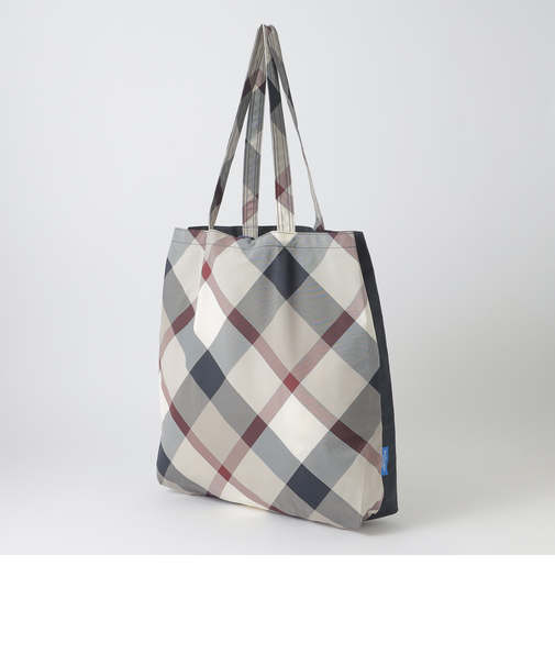 パーシャルクレストブリッジチェックエコバッグ