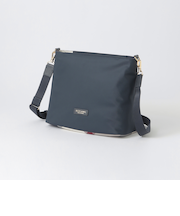 パーシャルクレストブリッジチェックナイロンワンショルダー