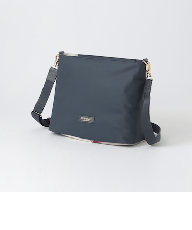 パーシャルクレストブリッジチェックナイロンワンショルダー