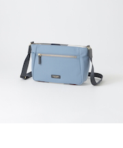 パーシャルクレストブリッジチェックナイロンミニショルダー