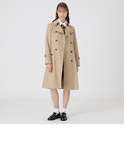 ライトギャバジントレンチコート