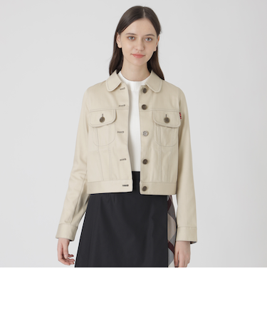 スラブシャンブレーデニムジャケット