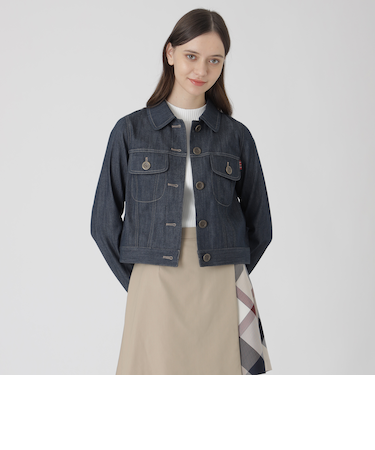 スラブシャンブレーデニムジャケット