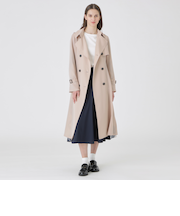 ツイルフレアトレンチコート