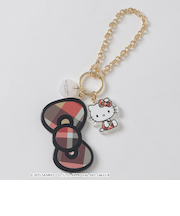 【ハローキティコラボ】クレストブリッジチェックチャーム