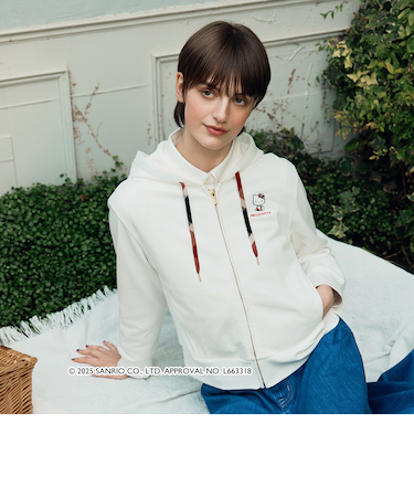 【ハローキティコラボ】パーカー