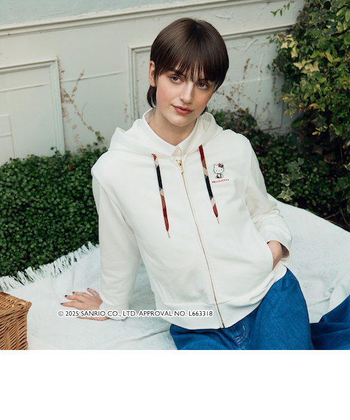 【ハローキティコラボ】パーカー