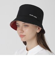 ロゴ刺しゅうリバーシブルバケットハット