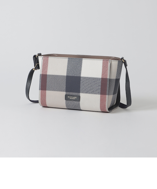 クレストブリッジチェックPVCミニショルダー