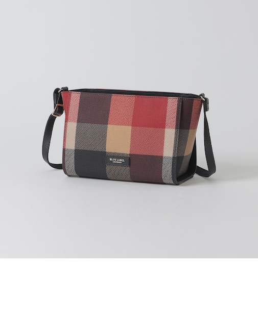 クレストブリッジチェックPVCミニショルダー