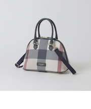 クレストブリッジチェックPVCブガッティバッグ