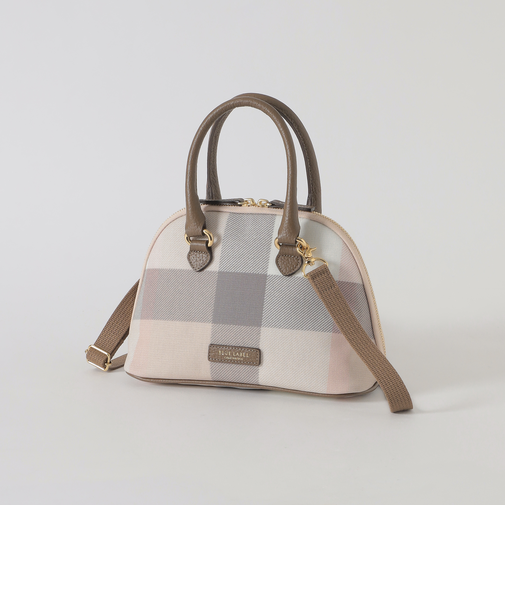 クレストブリッジチェックPVCブガッティバッグ