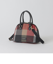 クレストブリッジチェックPVCブガッティバッグ