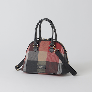 クレストブリッジチェックPVCブガッティバッグ